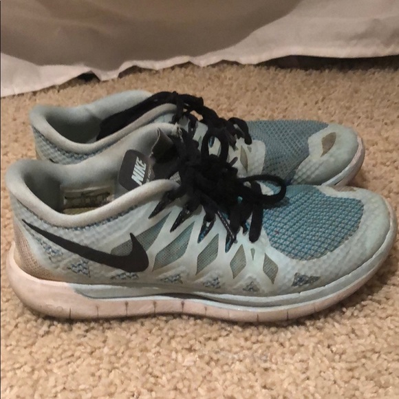 blue nike free 5.0 - Picture 1 of 1